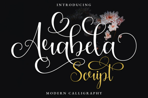 Arabela Script: Adding a Luxury Spark to Your Creative Work