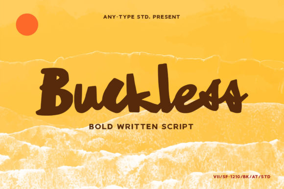 Buckless Script: A Friendly Handwritten Font for Modern Brands