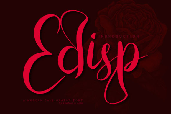 Edisp Script: A Handwritten Font with Timeless Appeal