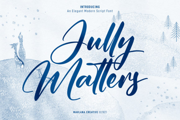 Jully Matters Script: Crafting Modern Elegance for Your Brand