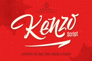 Kenzo Script: A Handwritten Font for Endless Creative Projects