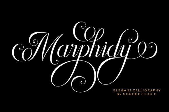 Marphidy Script: A Playful Font for Authentic Branding