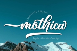 Mothica Script: A Fluid Handwritten Font for Modern Creators