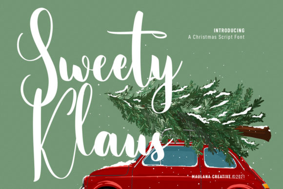 Sweety Klaus Script: A Fresh Take on Stylish Lettering