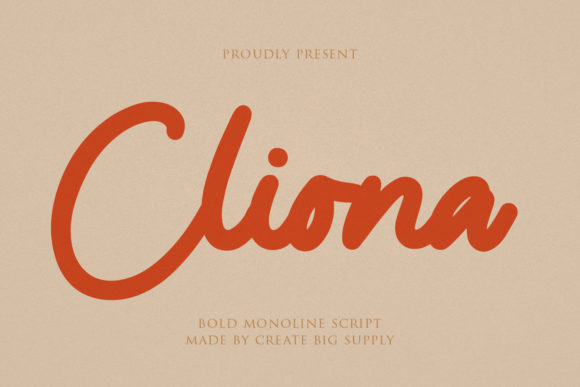 Why Cliona Script is the Bold Typeface Your Brand Needs